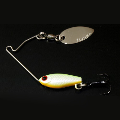 Спиннербейт Lucky Craft Areas Willow 3/16 Chart Back Orange Berry 333