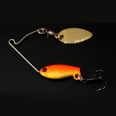 Спиннербейт Lucky Craft Areas Willow 3/16 Mat Orange 302