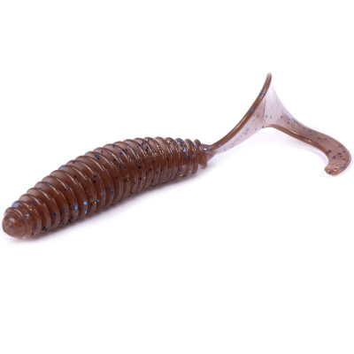 Силиконовая приманка Lucky John Pro Series Ultraworm Curly 2,0" (05.00)/S19 9шт.