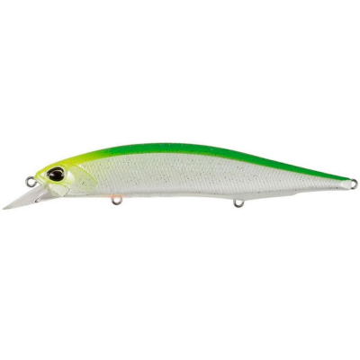 Воблер DUO Realis Jerkbait 120F цв. #ACCZ161 Itako Green White