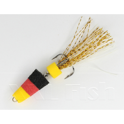 Приманка Мандула "Флажок" XXL Fish Модель 41 цв. ЖКЧ