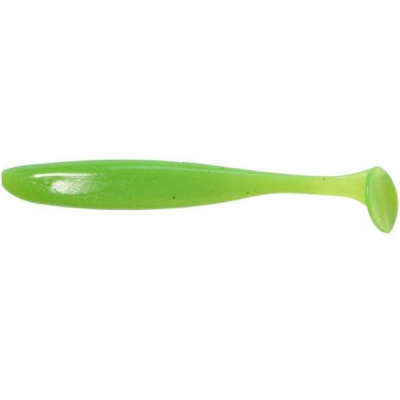 Силиконовая приманка Keitech Easy Shiner 4" #026 Clear Chartreuse Glow