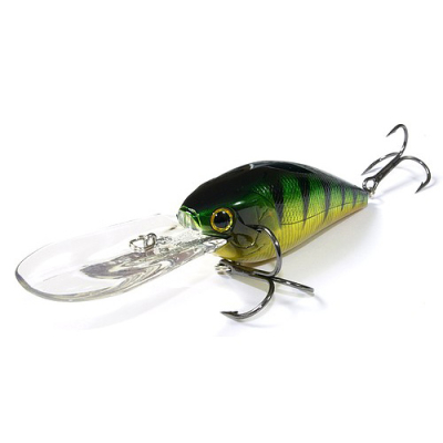 Воблер Lucky Craft Flat CB D20 цв. Aurora Green Perch