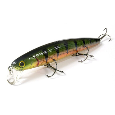 Воблер Lucky Craft Flash Minnow 110SP цв. Aurora Gold Northern Perch