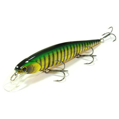 Воблер Lucky Craft Slender Pointer 127MR цв. Aurora Green Perch