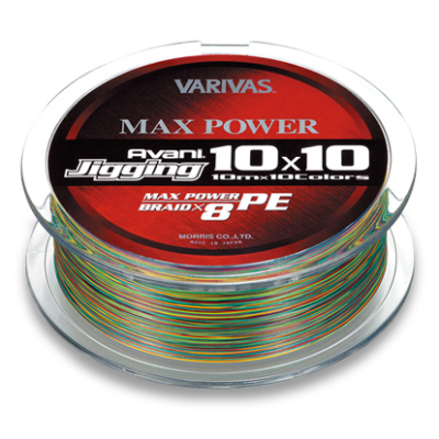 Шнур плетеный Varivas Avani Jigging MAX POWER PE 8 200m, #2.0 - 0.235mm