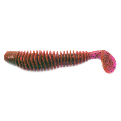 Силиконовая приманка Yaman Pro Arris Shad 4" цвет #21 - Magic Violet (уп.4 шт)