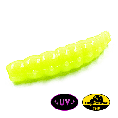 Личинка Rampage Trout Hunting Battle Pupa 1.7" цв. #073 - Сыр