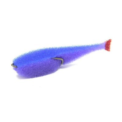 Поролоновая рыбка Lex Classic Fish CD 8 LBLB (сиреневое тело/синяя спина/красный хвост) CF08CD-LBLB
