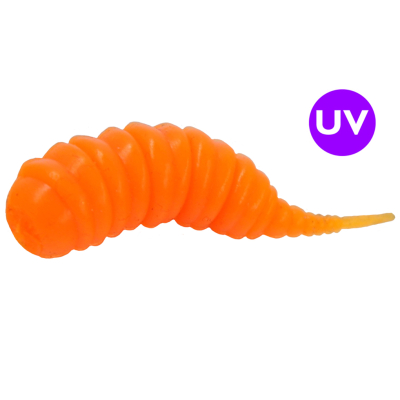Мягкая приманка Milmax "Зефирка" 4см., сыр № 002 orange(оранж)(uv)