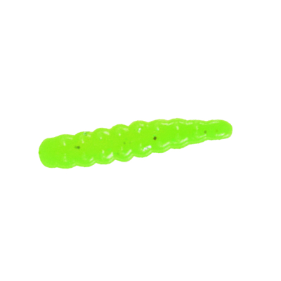 Силиконовая приманка Herakles Moth Worm 1" цвет Light Green