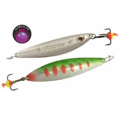 Блесна вертикальная EcoPro Killka 40мм 4,5гр. цв. BIL