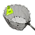 Подсачек Tsuribito Net Trap Fold c черной силиконовой сеткой, телескопический, длина 140-250см