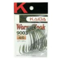 Крючки офсетные Kaida Worm Hook 9004 #1/0