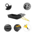 Санки Helios Тайга 2100 + отбойник +капот +накладки +обвязка - 2100х800х300