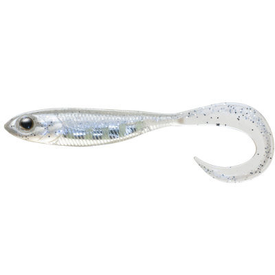 Мягкие приманки Fish Arrow Flash J Grub 4.5" SW #130 - Zebra Glow/Silver