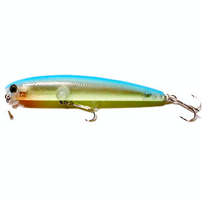 Воблер HMKL K-0 Wake Minnow 75F цв. Blue Back chart 
