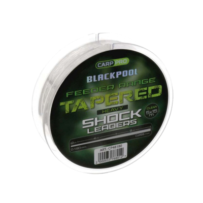 Шок лидер Carp Pro Blackpool Method Feeder 0.18-0.255мм 5x15м