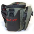 Шейно-поясная сумка с держателем удилища ideaFisher Stakan-100 Лайтовик Олива