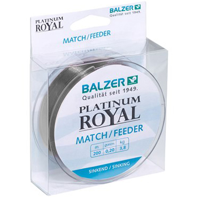 Леска тонущая Balzer Platinum Royal Match/Feeder 200 м 0,22mm (12097 022)