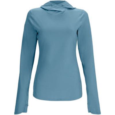 Термофутболка Simms Women's Bugstopper SolarFlex Hoody, Neptune, XS