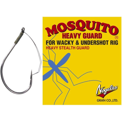 Крючки GRAN(Varivas) Nogales Mosquito Heavy Guard No.0 (4pcs) (4513498034090)