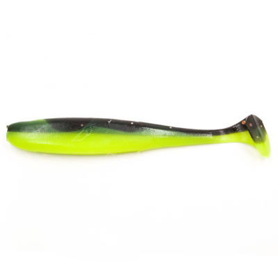 Силиконовая приманка Yaman Pro Plum Blossom 5" цвет #32 - Black Red Flake/Chartreuse (уп. 5 шт.)