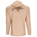 Термофутболка Simms Tech Hoody - Artist Series, Stone/Lure, XXL