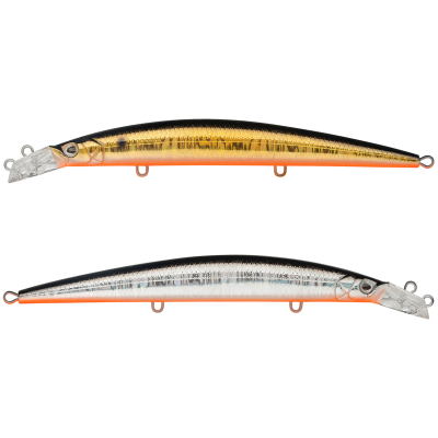 Воблер Strike Pro Top Water Minnow 130, 130 мм, 15 гр. JL-158F#A70-613-SBO