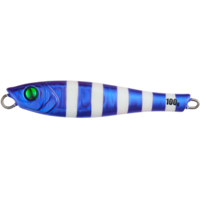 Блесна Tailwalk Yummy Jig TG Tachiuo Game Tuned 80g цвет #14 WH PURPLE GLOW ZEBRA