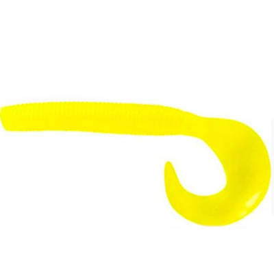Мягкая приманка Allvega Cigar Grub 9,5см 7,5г (5шт.) цв. Pearl lemon