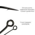 Одинарный крючок CF S hook №6 10 шт, черный