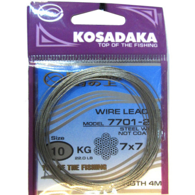 Поводковый материал Kosadaka Elite 7701-30 7x7 4м 15kg 7701-30