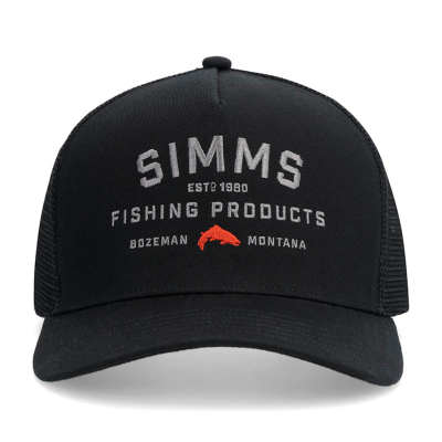 Кепка Simms Double Haul Trucker, Black