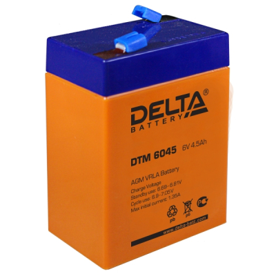 Аккумулятор Delta DTM 6045 