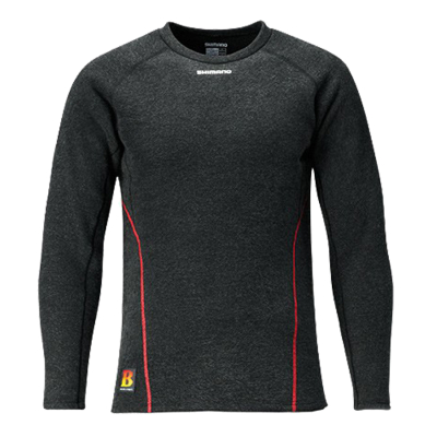 Термобельё комплект Shimano Breath Hyper+C IN-020Q/025Q 2XL BK (STRV +2,5)