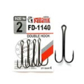 Двойной крючок Fanatik FD-1140 № 2 (в уп.шт. 4)