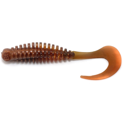 Силиконовая приманка Boroda Baits Phantom 110 mm МЕДНЫЙ ВСАДНИК (Bronze Horseman)