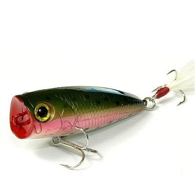 Воблер Lucky Craft Bevy Popper цв. Ghost Rainbow Trout 817