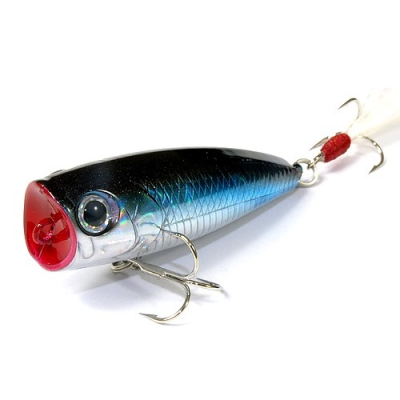 Воблер Lucky Craft Bevy Popper цв. Aurora Black 052