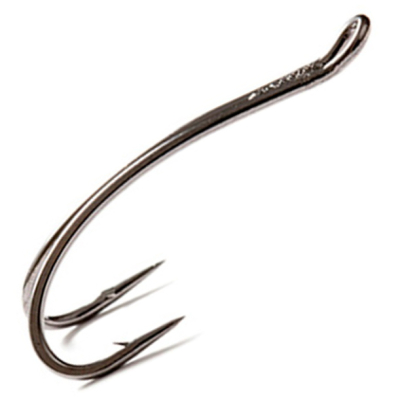 Крючок Partridge Patriot Double Up-Eye Hooks #8 (10 шт.), Black Nickel