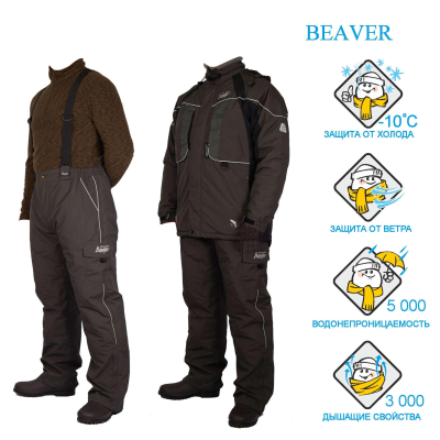 Костюм Canadian Camper Beaver цв. Grey размер L