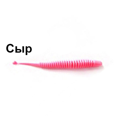 Мягкая приманка Trout Zone Boll 2.9" new(12) Розовый "Сыр"