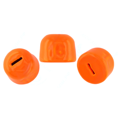 Груз крашеный Призёр "Пуля" для Спиралей JIG SPRING 36 гр, цвет 03-оранжевый, 3 шт/упак