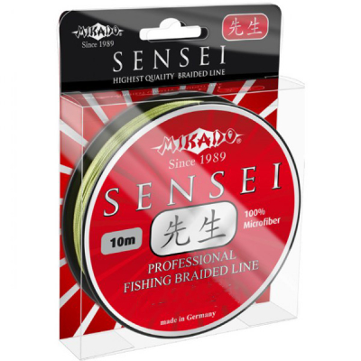 Плетеный шнур Mikado Sensei Green 10м 0,18мм - 14,10кг
