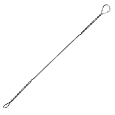 Поводок APS Trailer 0,40 мм., 10 см., 17кг. (7 шт/упак.)