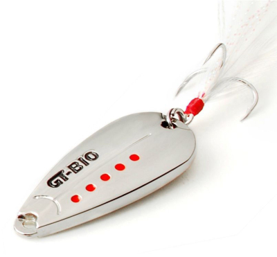 Блесна GT-BIO Beetle 4.1см 15гр.,  серебро  GT-32T