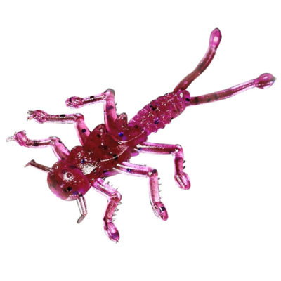 Мягкая приманка MicroKiller Веснянка 35мм цв. Фиолетовый