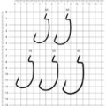 Крючок офсетный Eagle Claw L 098 № 2/0 (5 шт.)