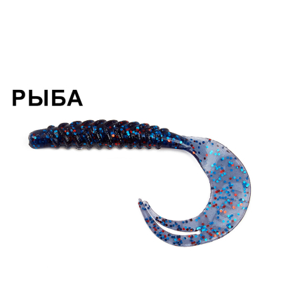 Силиконовая приманка Higashi Viper 85мм цв. B080/F